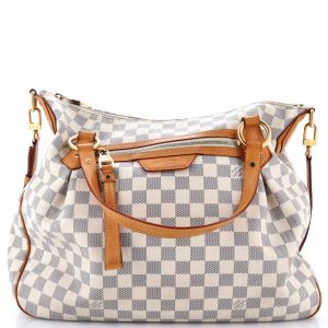 Pre-Loved Louis Vuitton Evora Handbag Damier GM