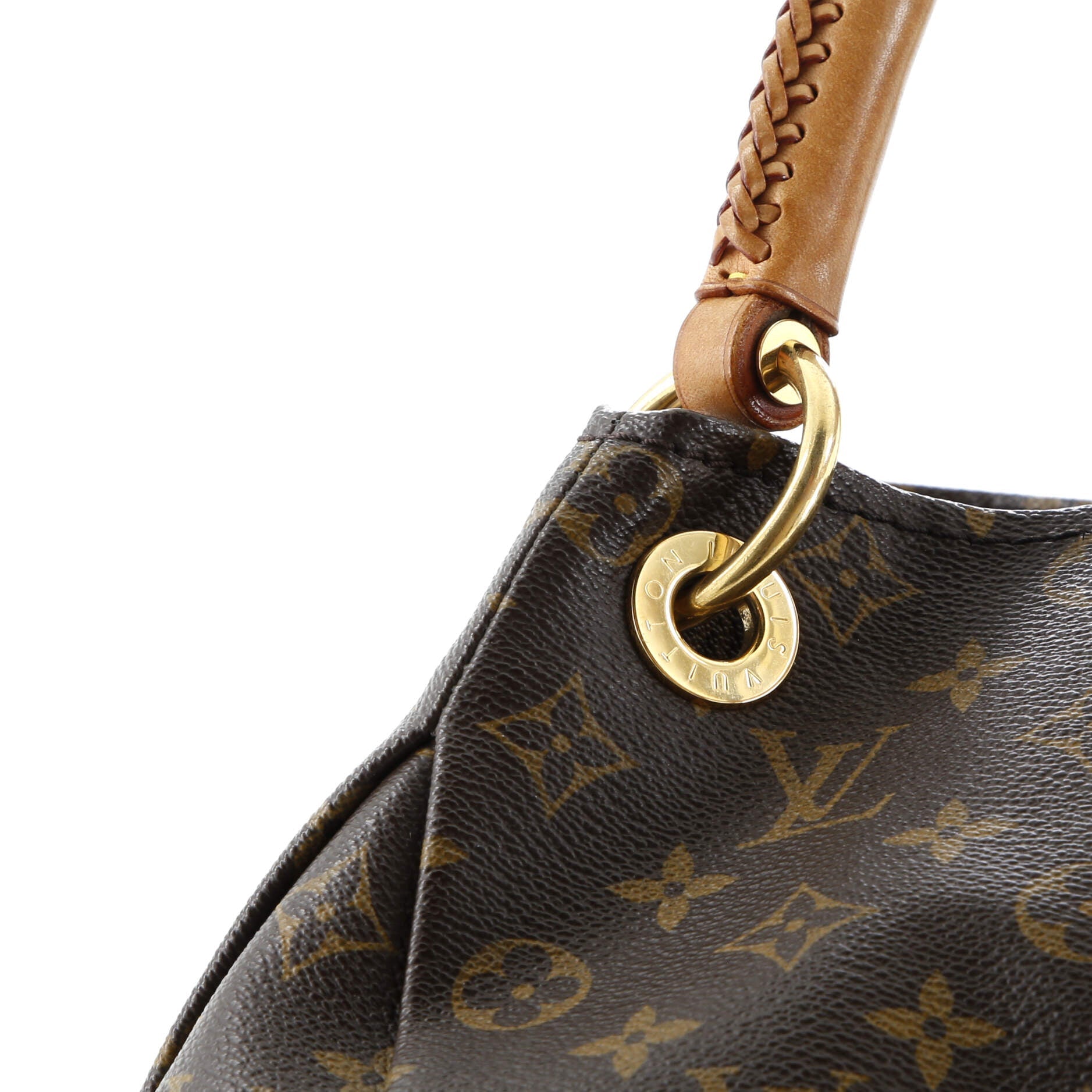 Pre-Loved Louis Vuitton Artsy Handbag Monogram Canvas MM - Image 8