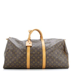 Pre-Loved Louis Vuitton Keepall Bandouliere Bag Monogram Canvas 55