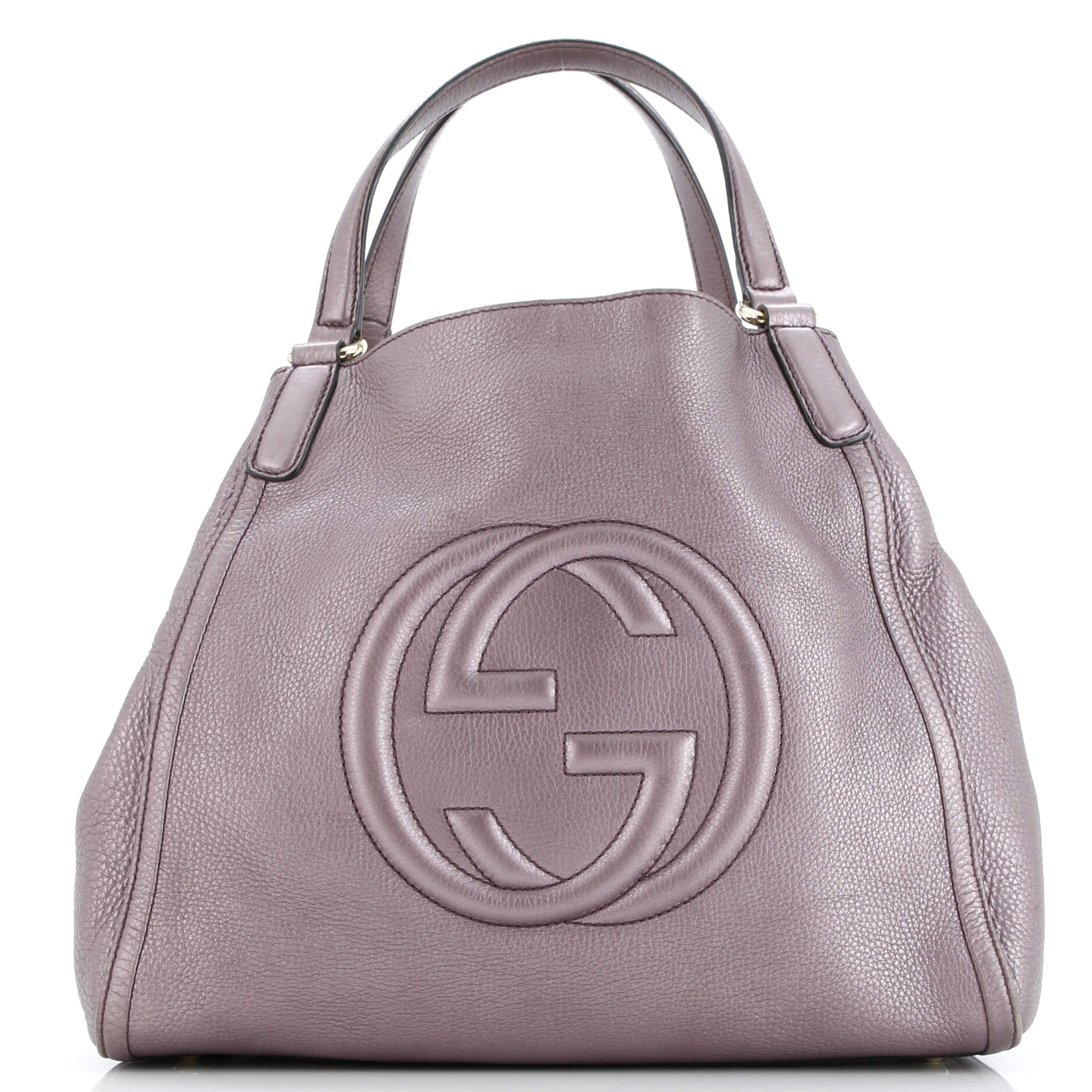 Pre-Loved Gucci Soho Shoulder Bag Leather Medium - Image 2