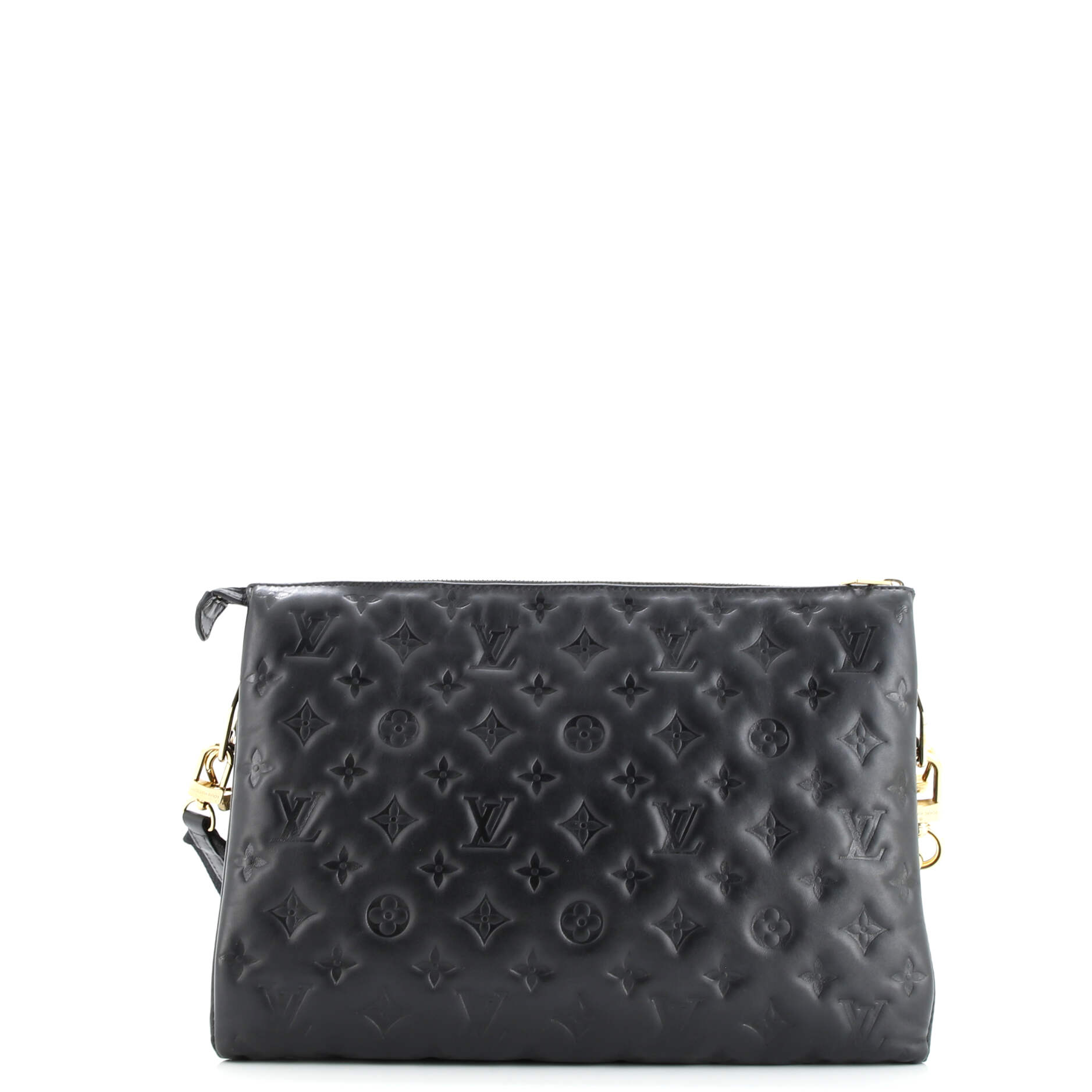 Pre-Loved Louis Vuitton Coussin Bag Monogram Embossed Lambskin MM - Image 3