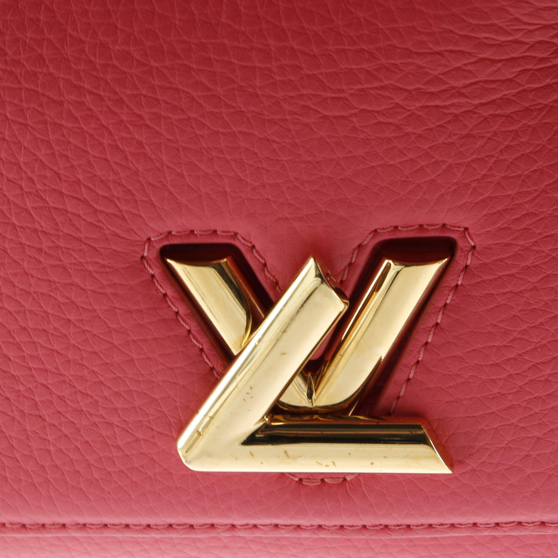 Pre-Loved Louis Vuitton Twist One Handle Bag Taurillon Leather BB - Image 7