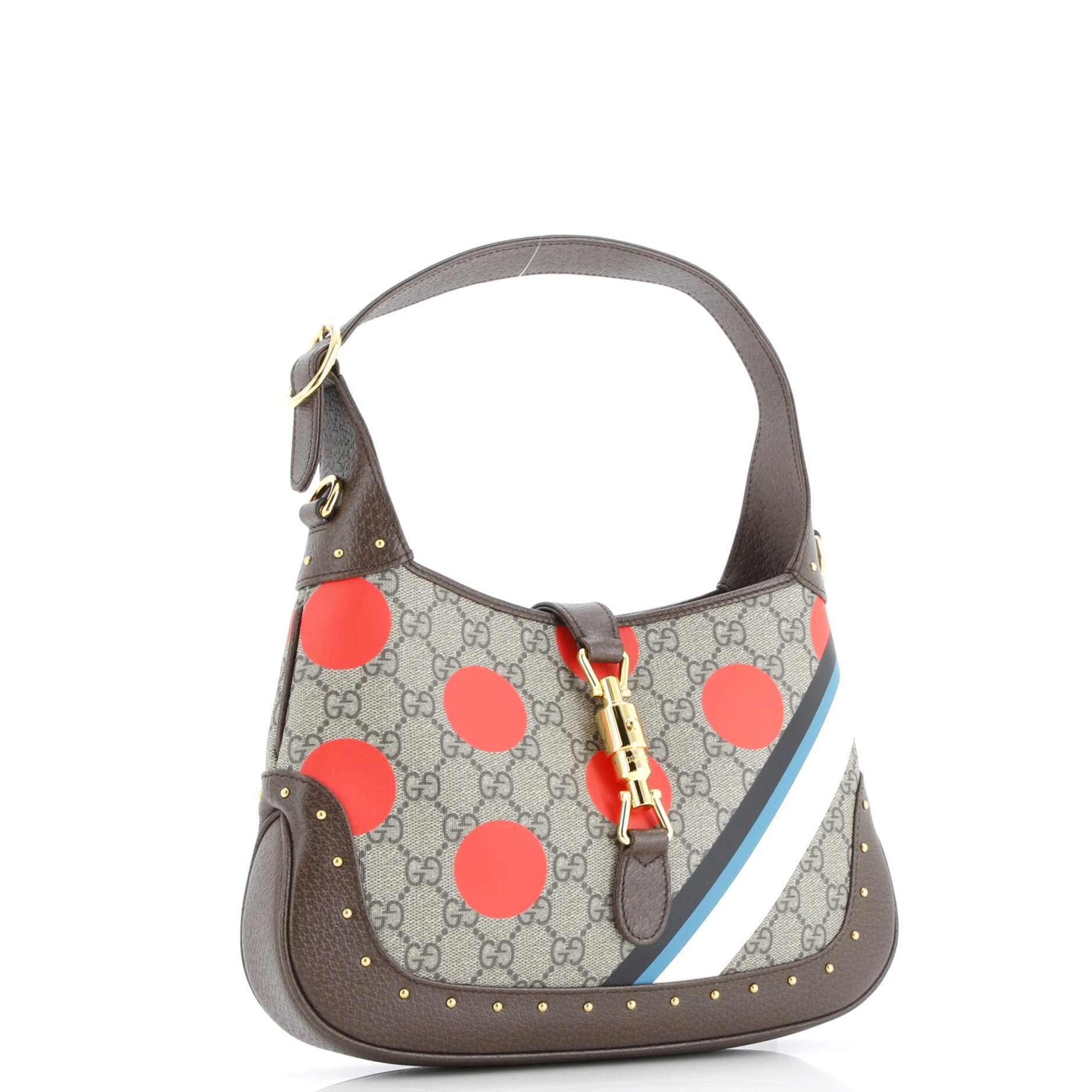 Pre-Loved Gucci Jackie 1961 Hobo Printed GG Coated Canvas Small - Image 2