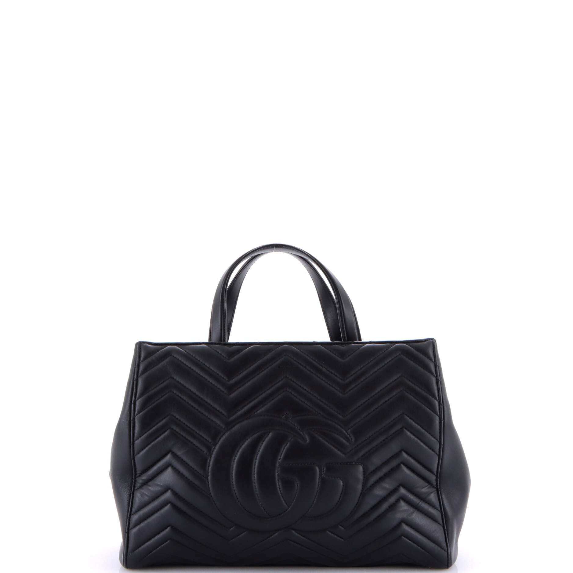 Pre-Loved Gucci GG Marmont Tote Matelasse Leather Medium - Image 3