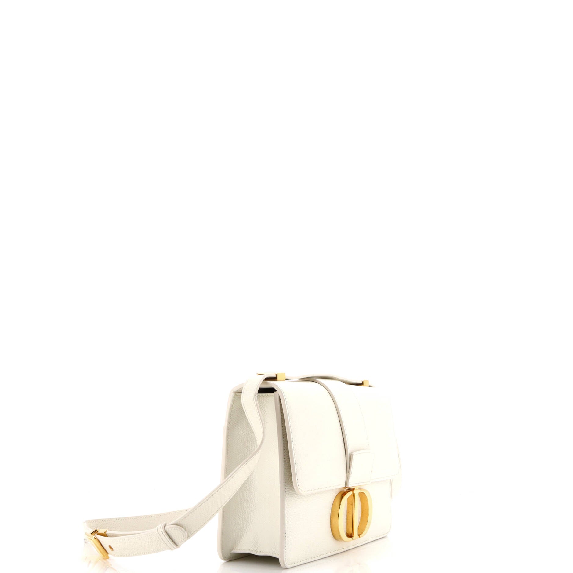 Pre-Loved Christian Dior 30 Montaigne Flap Bag Leather - Image 2