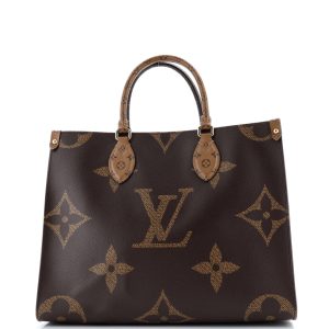 Pre-Loved Louis Vuitton OnTheGo Tote Reverse Monogram Giant MM