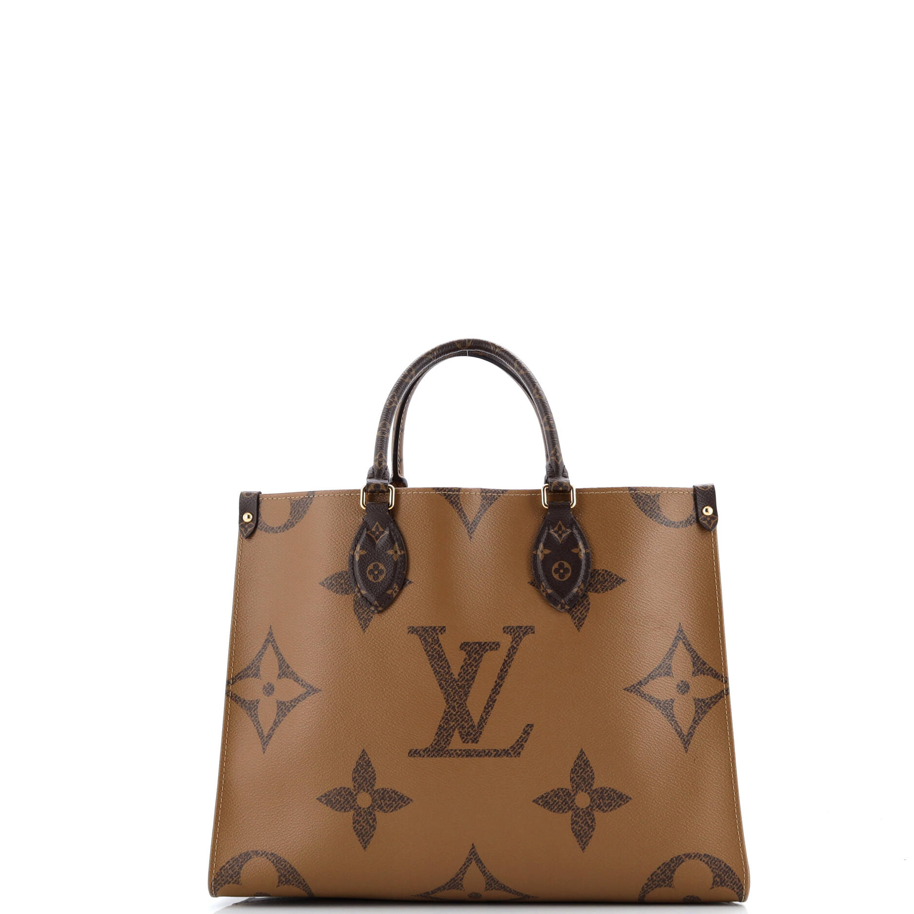 Pre-Loved Louis Vuitton OnTheGo Tote Reverse Monogram Giant MM - Image 3