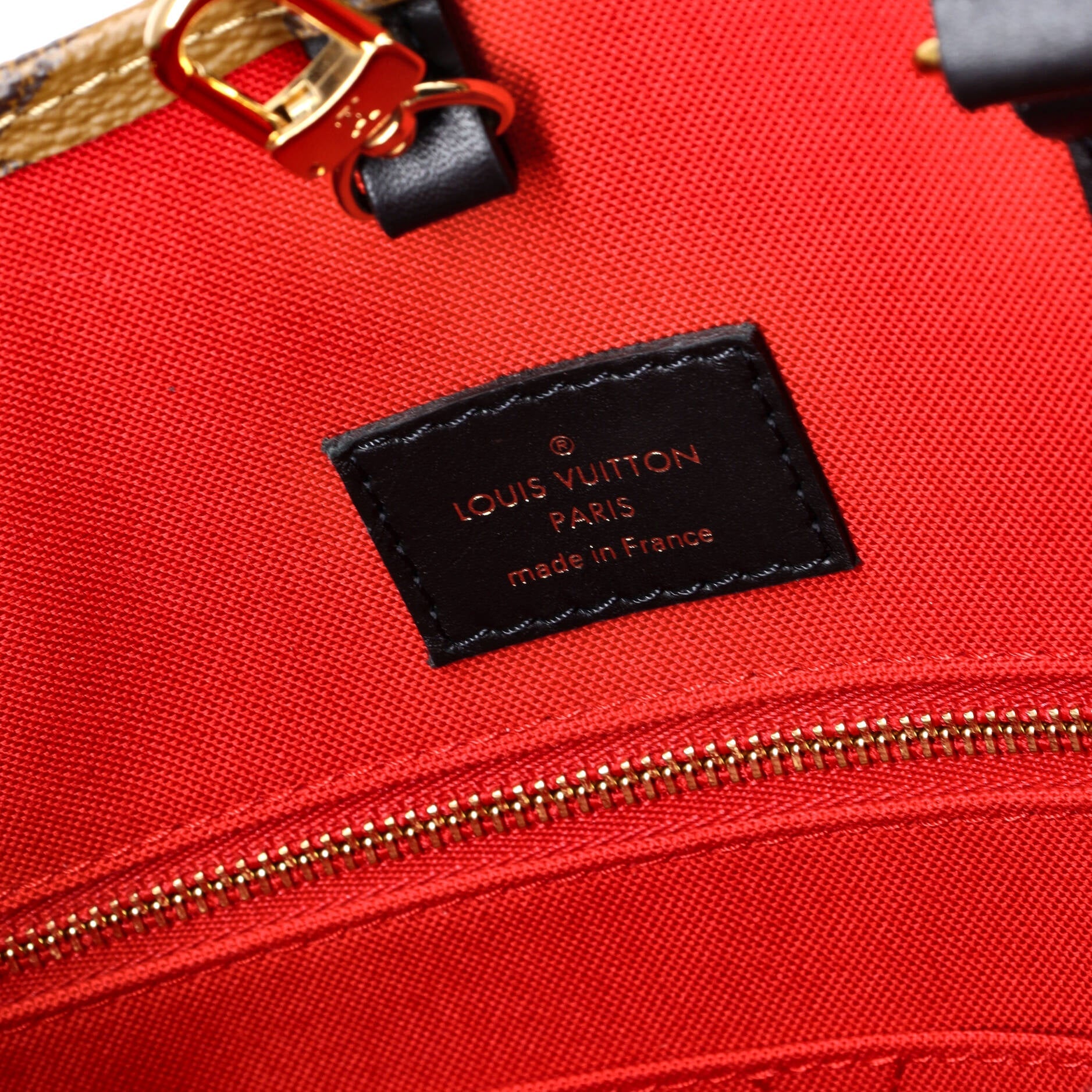 Pre-Loved Louis Vuitton OnTheGo Tote Reverse Monogram Giant MM - Image 7