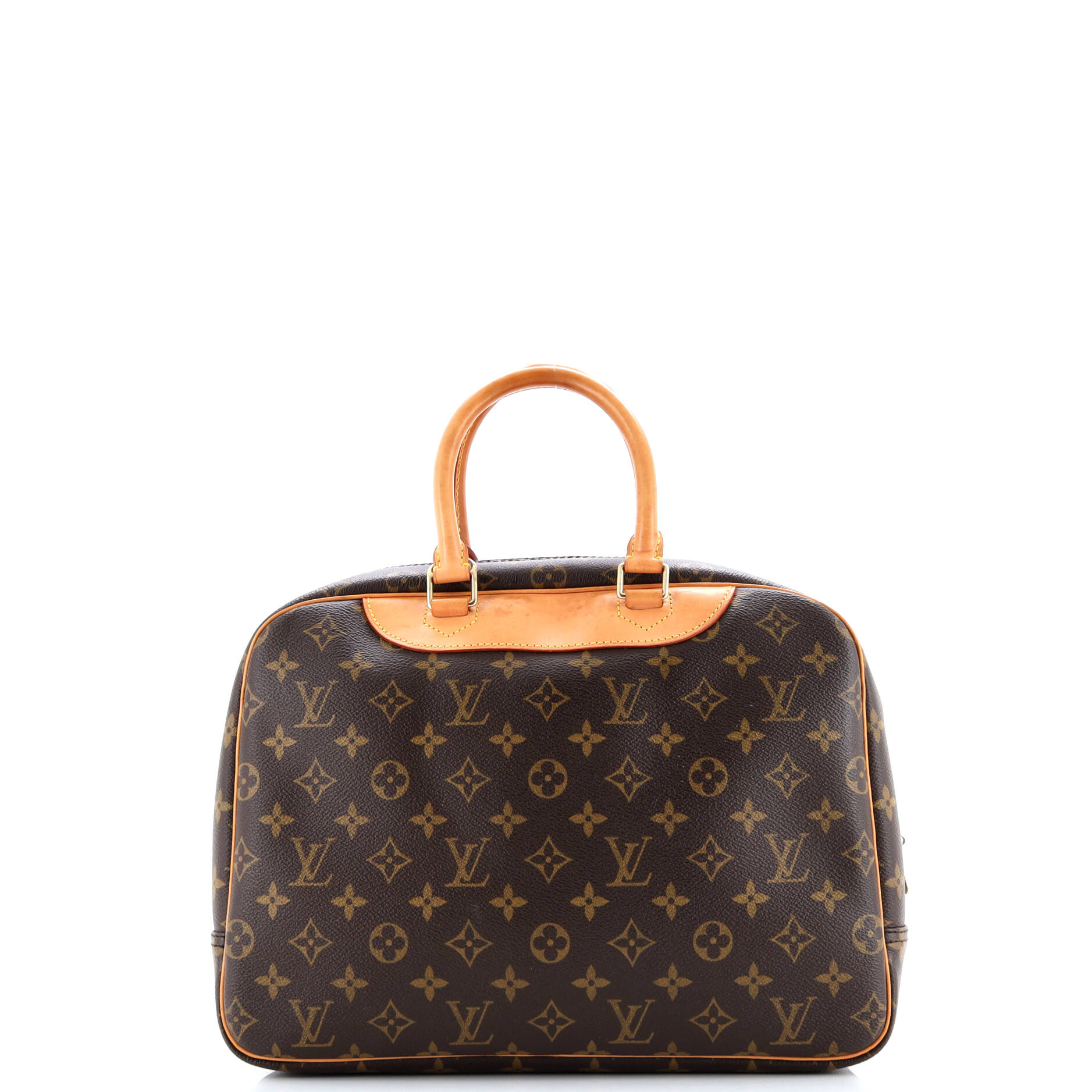 Pre-Loved Louis Vuitton Deauville Handbag Monogram Canvas - Image 3