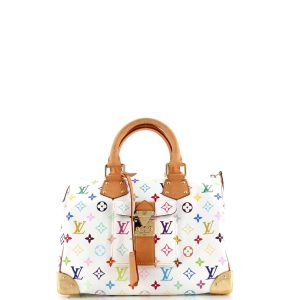 Pre-Loved Louis Vuitton Speedy Handbag Monogram Multicolor 30