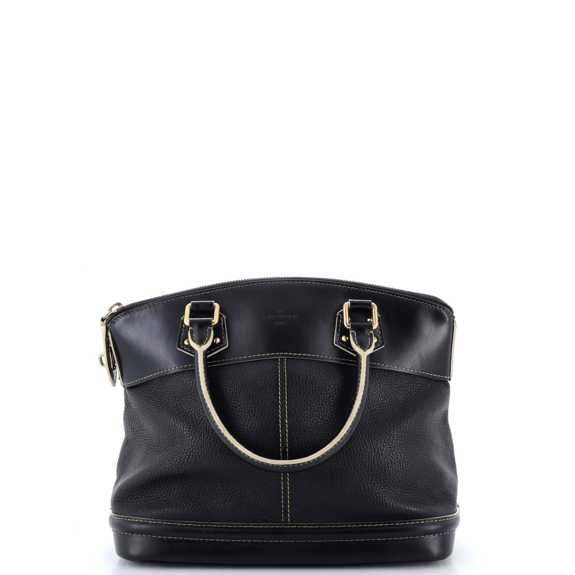 Pre-Loved Louis Vuitton Suhali Lockit Handbag Leather PM