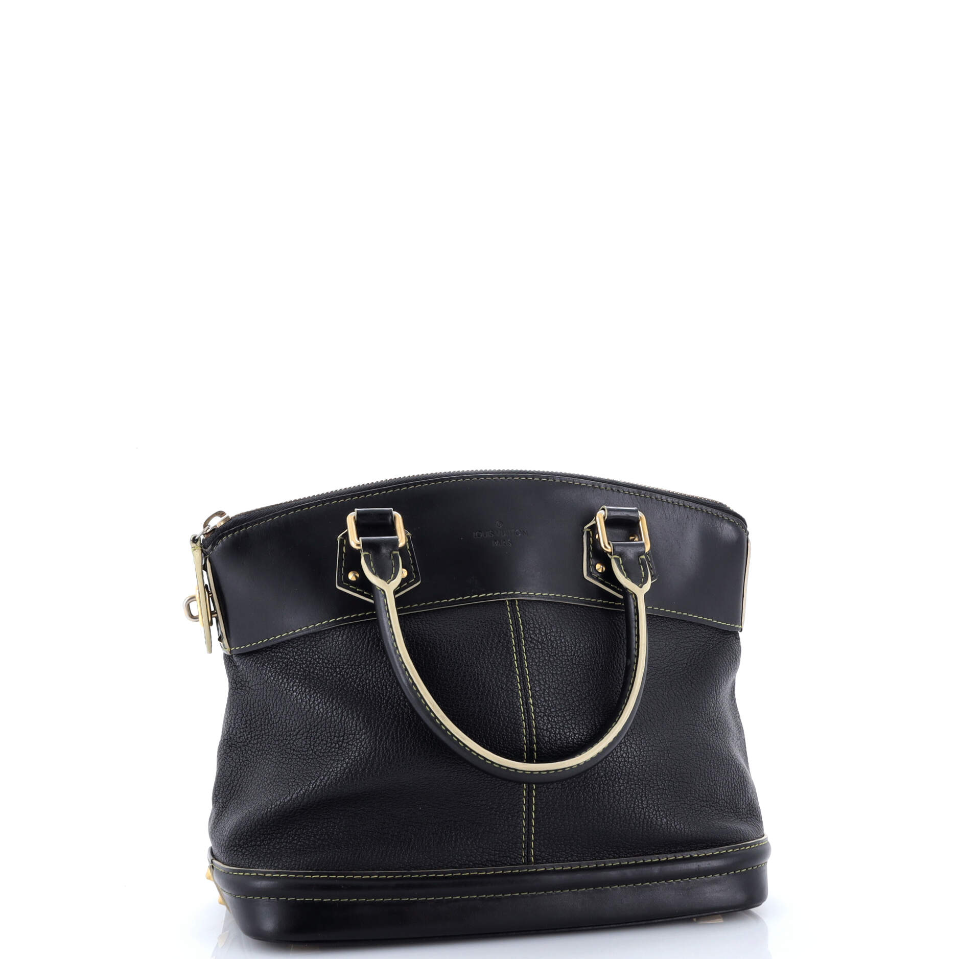 Pre-Loved Louis Vuitton Suhali Lockit Handbag Leather PM - Image 2