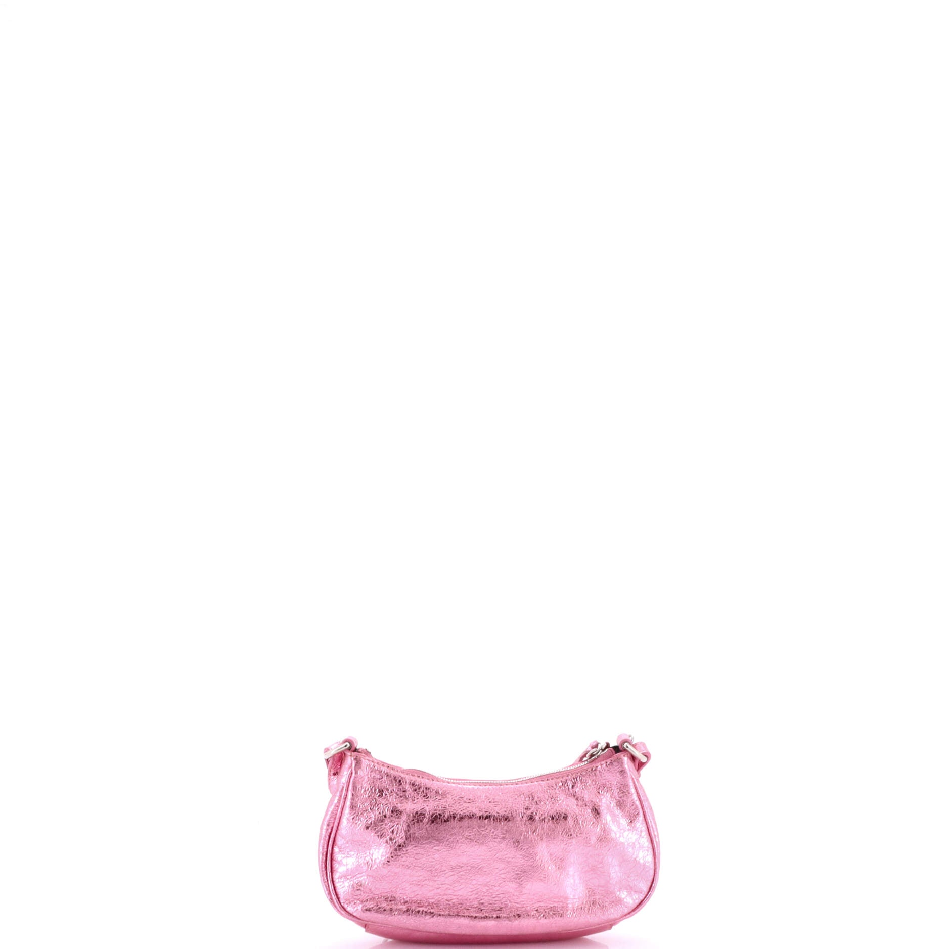 Pre-Loved Balenciaga Le Cagole Giant Studs Shoulder Bag Leather with Crystals Mini - Image 3