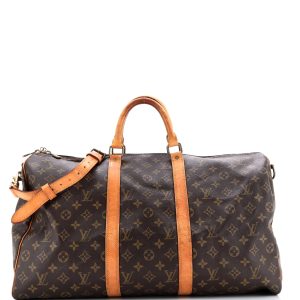 Pre-Loved Louis Vuitton Keepall Bandouliere Bag Monogram Canvas 50