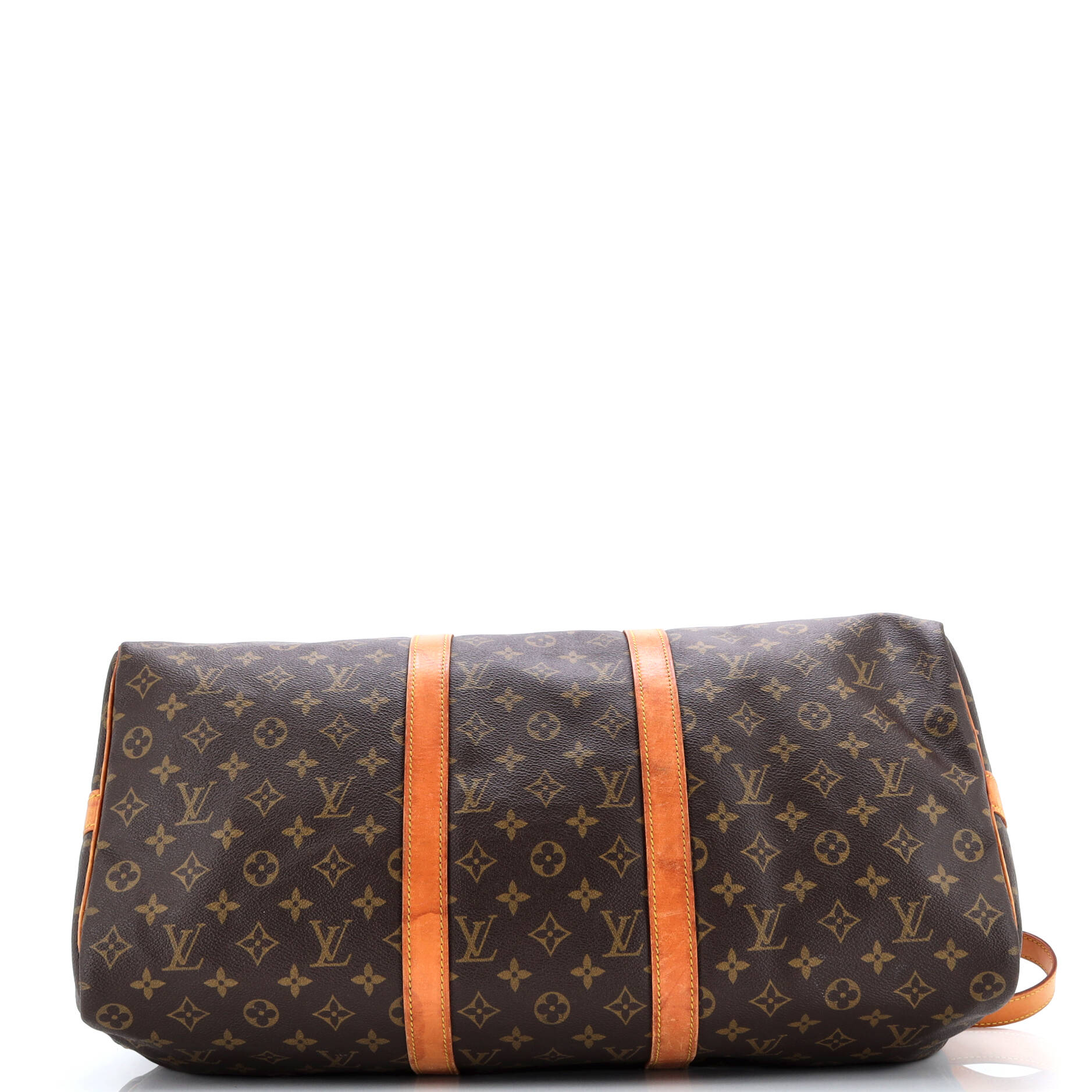 Pre-Loved Louis Vuitton Keepall Bandouliere Bag Monogram Canvas 50 - Image 4