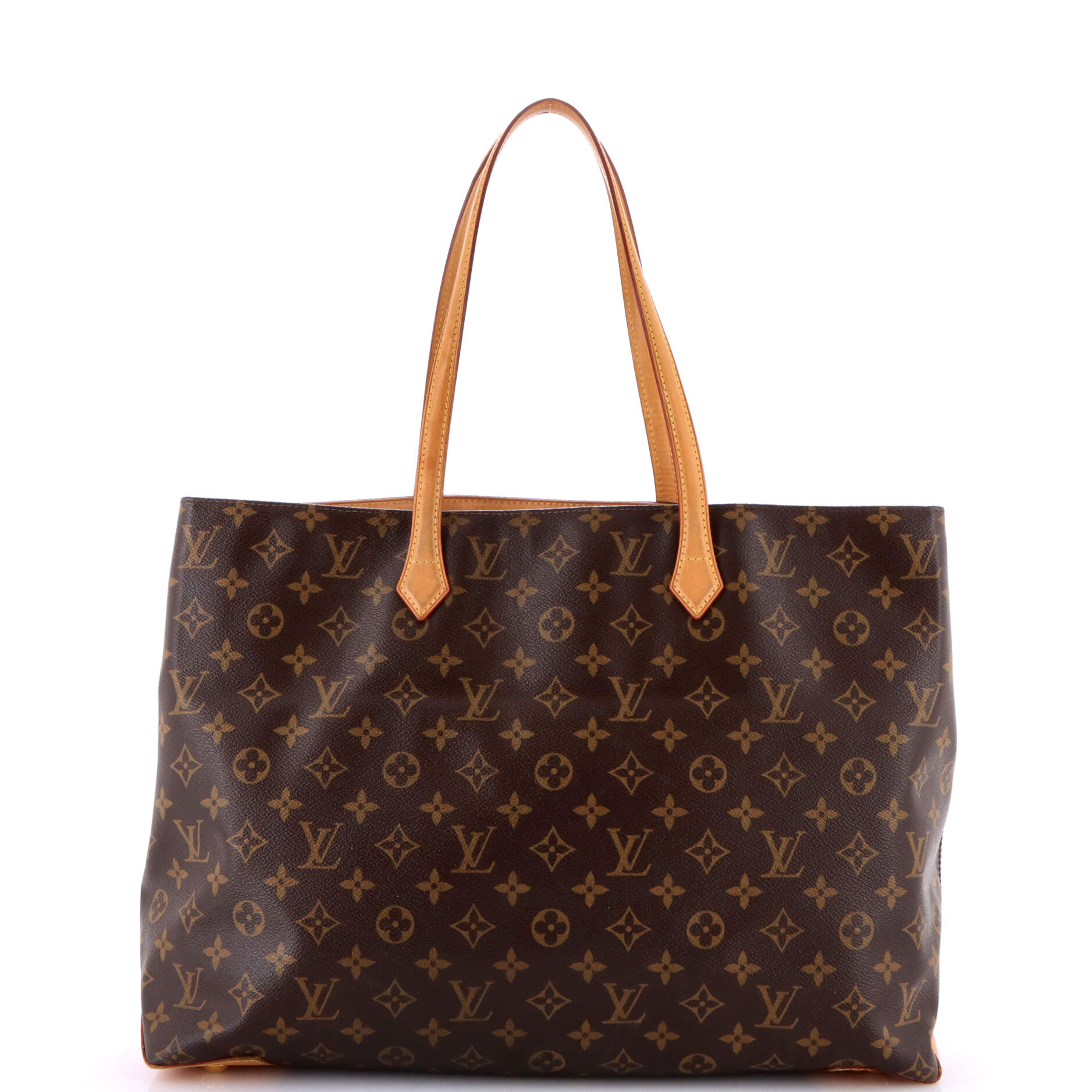Pre-Loved Louis Vuitton Wilshire Handbag Monogram Canvas GM - Image 3