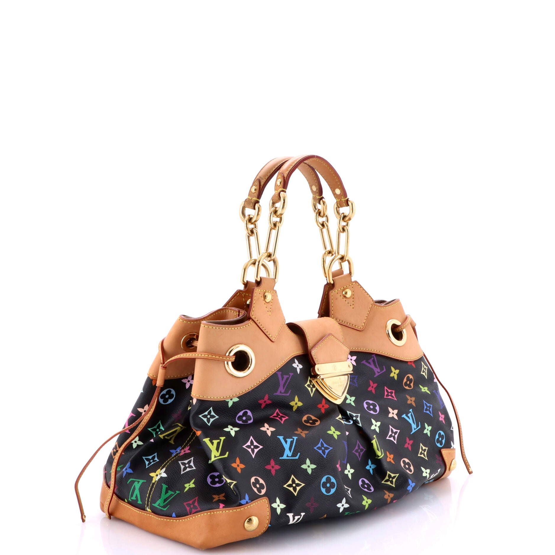 Pre-Loved Louis Vuitton Ursula Handbag Monogram Multicolor - Image 2