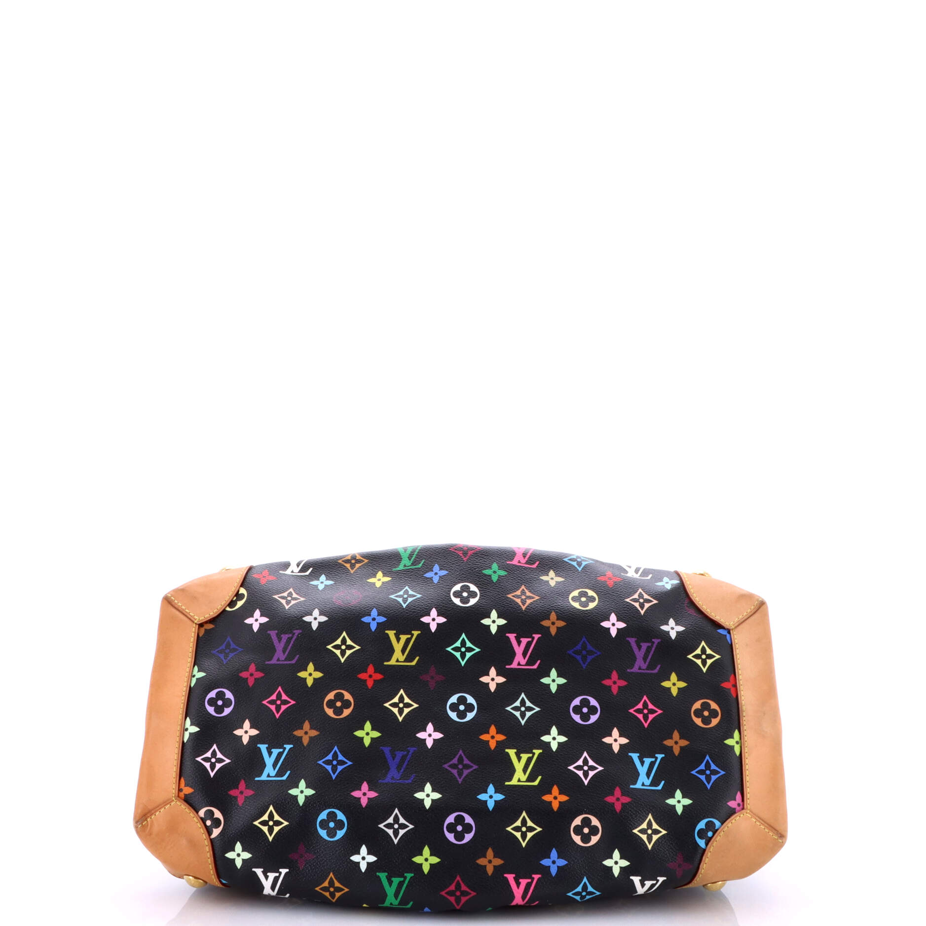 Pre-Loved Louis Vuitton Ursula Handbag Monogram Multicolor - Image 4