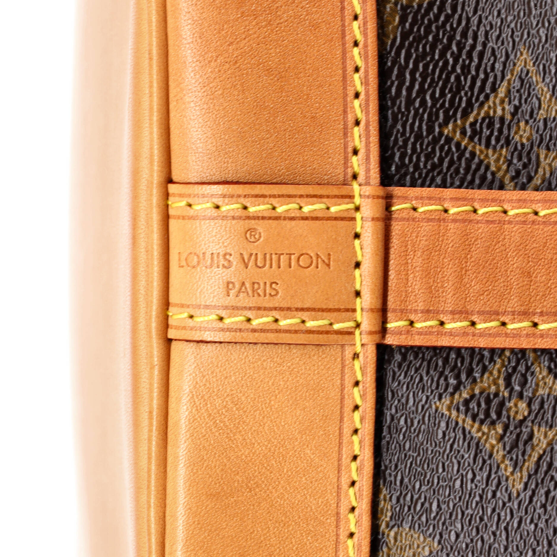 Pre-Loved Louis Vuitton Petit Noe NM Handbag Monogram Canvas - Image 7