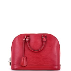 Pre-Loved Louis Vuitton Alma Handbag Epi Leather PM