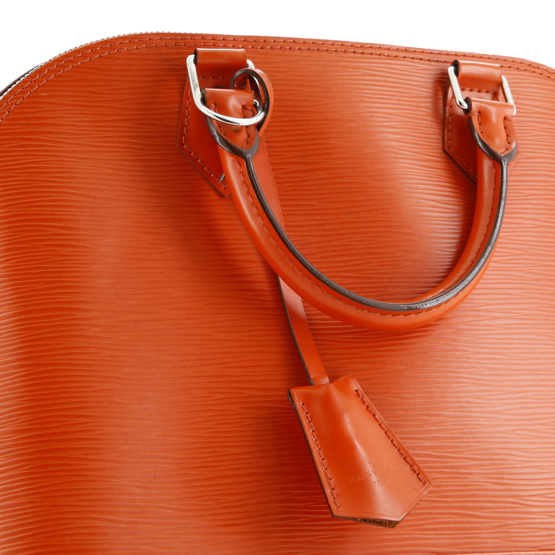 Pre-Loved Louis Vuitton Alma Handbag Epi Leather PM - Image 6