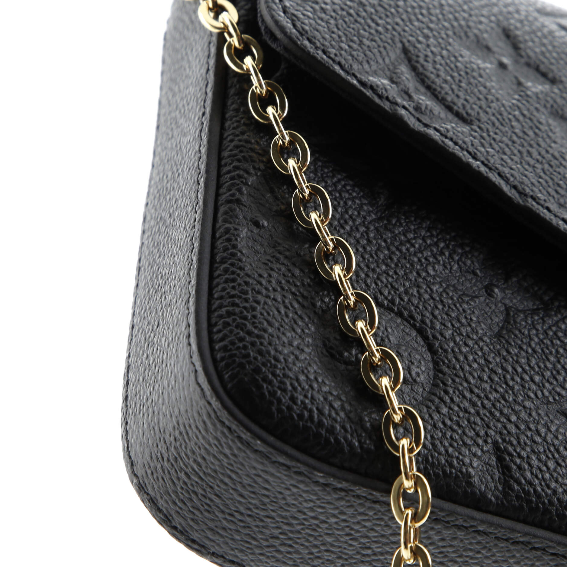 Pre-Loved Louis Vuitton Felicie Pochette Monogram Empreinte Leather - Image 8