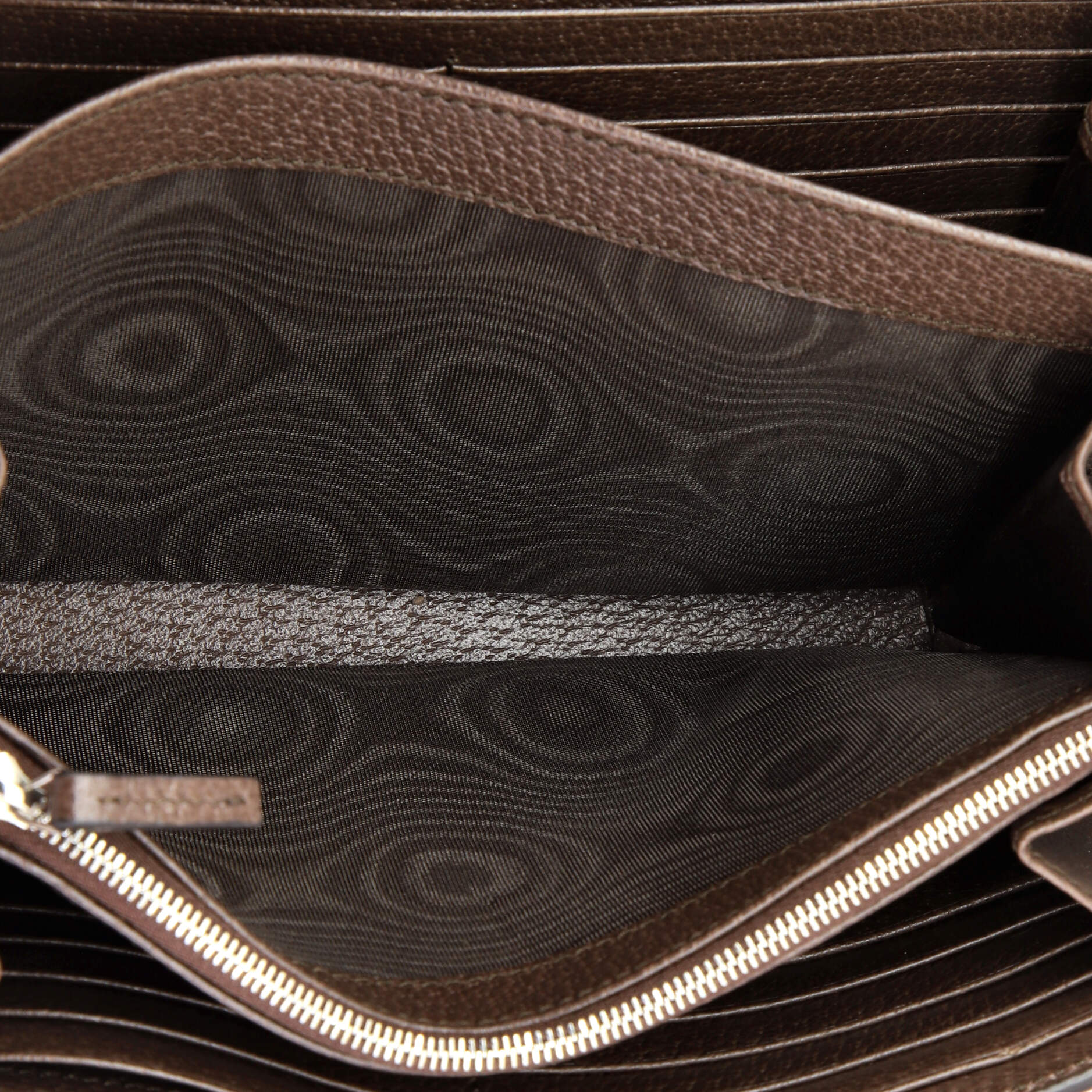 Pre-Loved Gucci Dionysus Chain Wallet Jumbo GG Canvas Small - Image 5