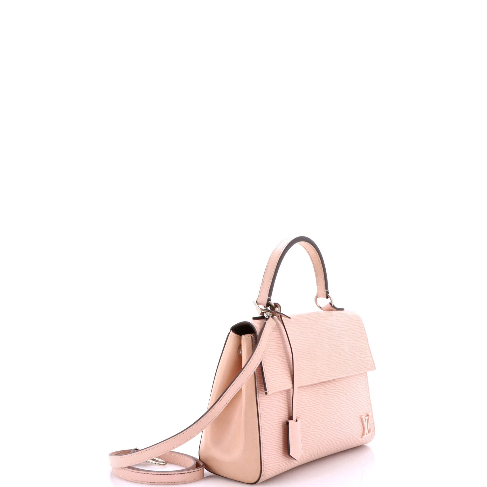 Pre-Loved Louis Vuitton Cluny Top Handle Bag Epi Leather BB - Image 2