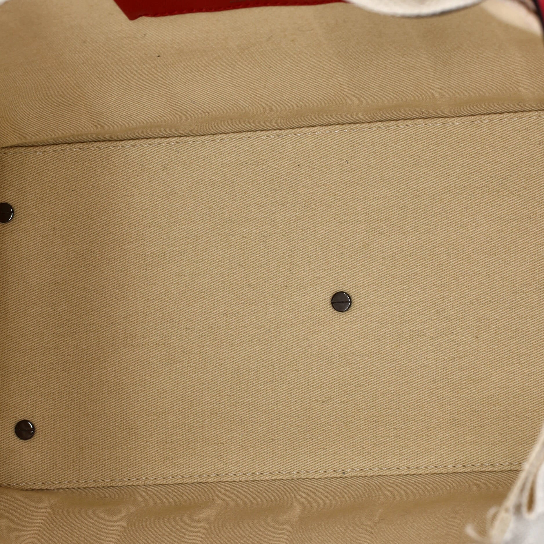 Pre-Loved Valentino Atelier 05 Tote Pleated Canvas Medium - Image 6