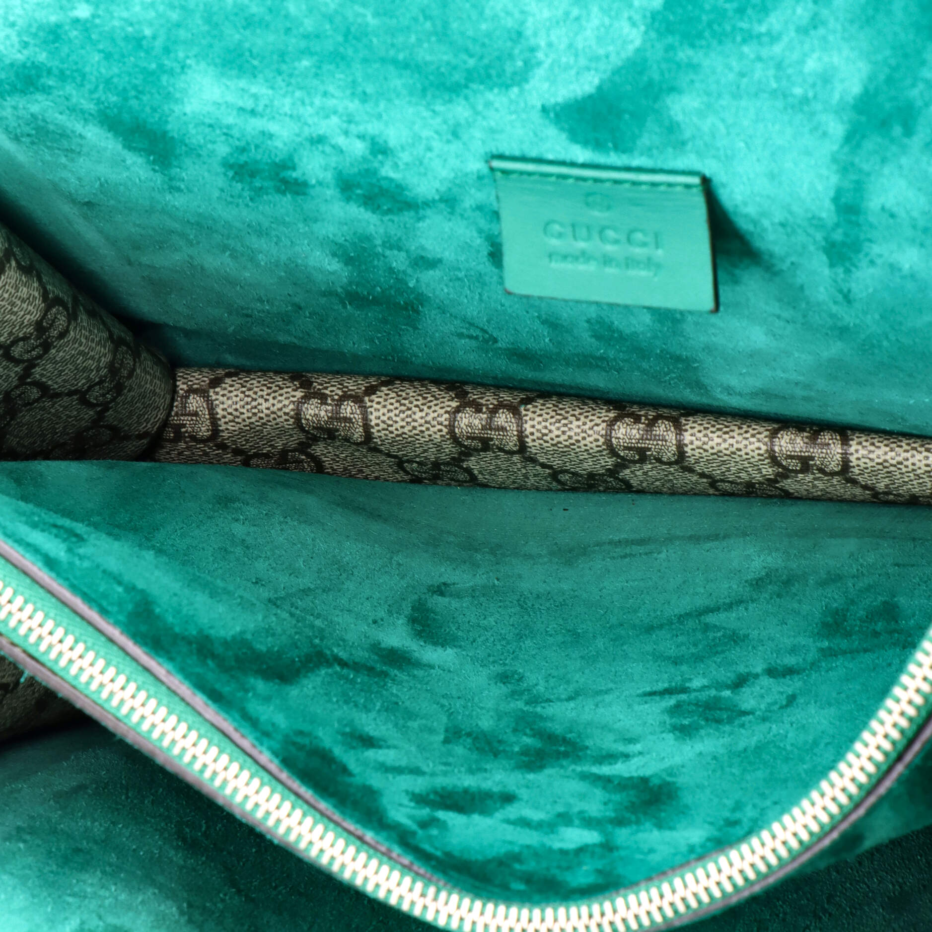 Pre-Loved Gucci Dionysus Bag Embellished GG Coated Canvas Medium - Image 5