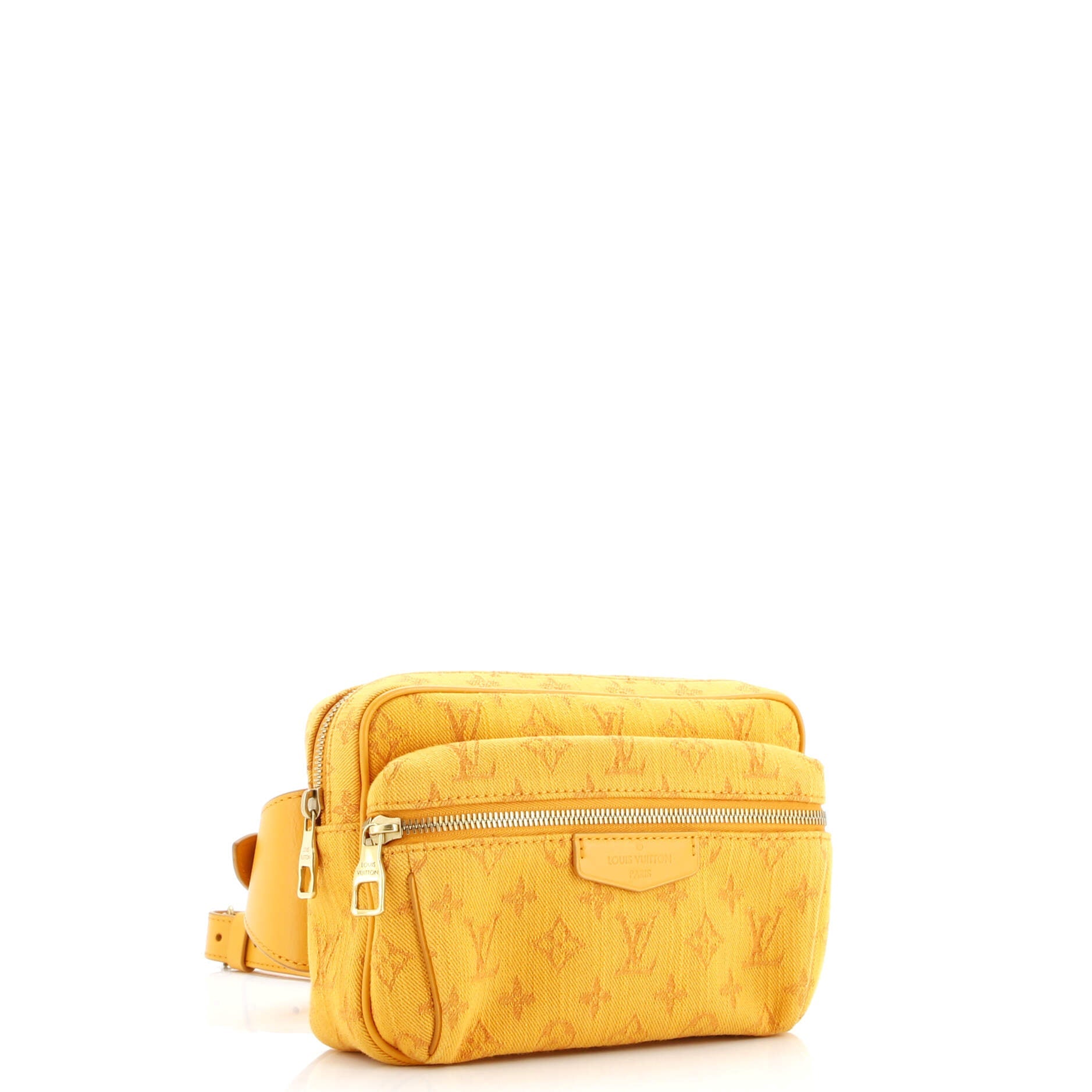 Pre-Loved Louis Vuitton Outdoor BumBag Monogram Denim - Image 2