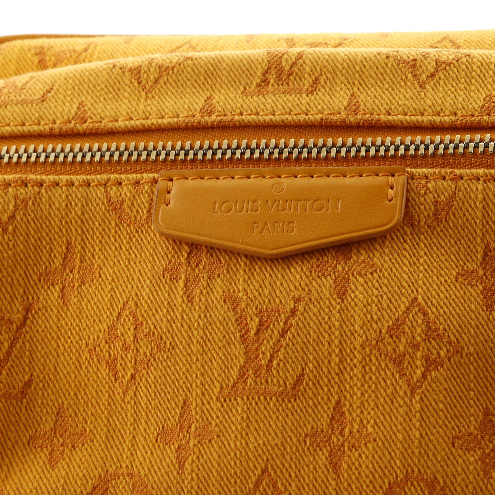 Pre-Loved Louis Vuitton Outdoor BumBag Monogram Denim - Image 7