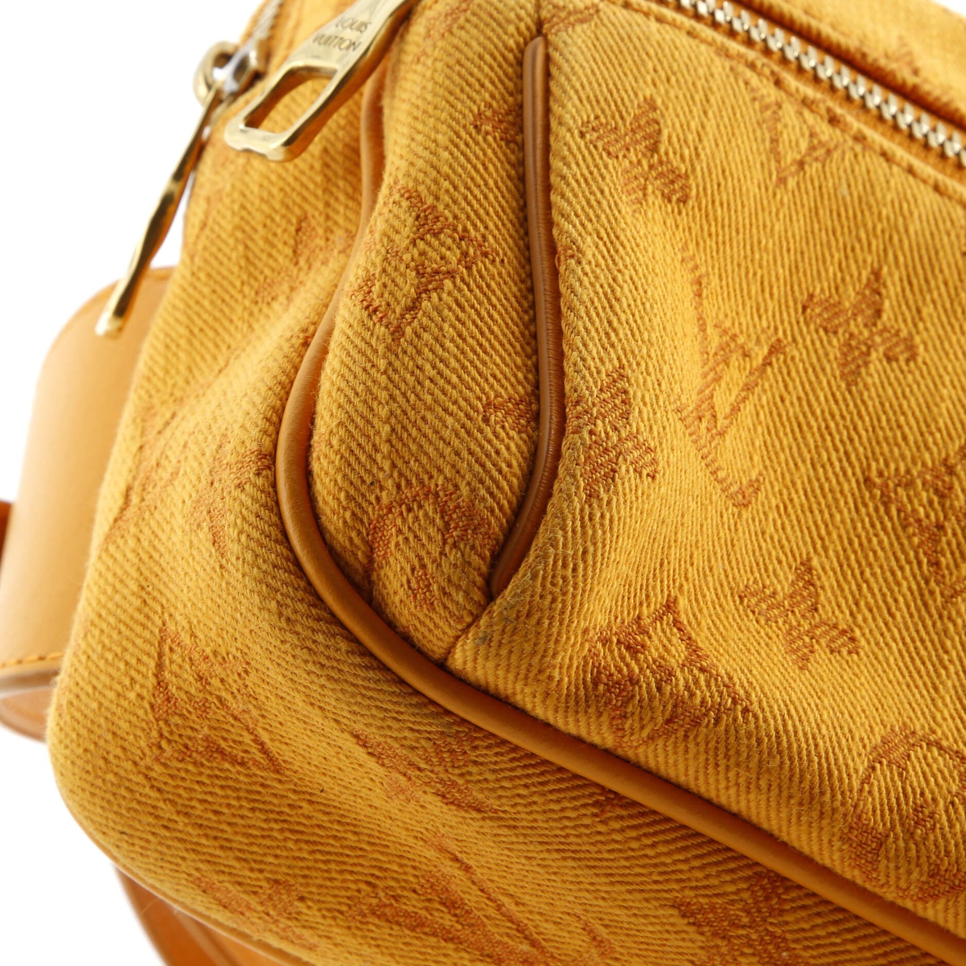 Pre-Loved Louis Vuitton Outdoor BumBag Monogram Denim - Image 8