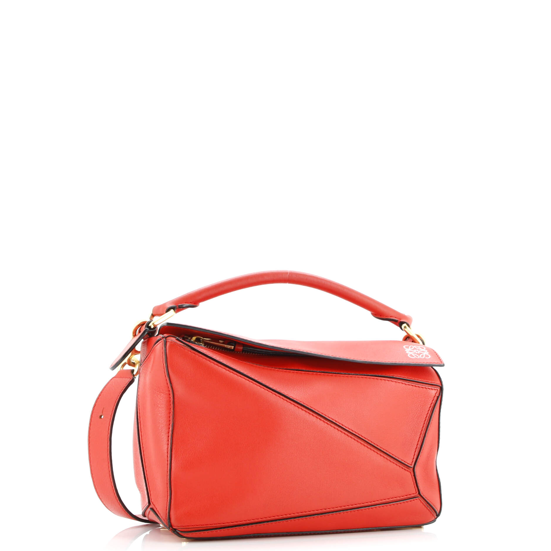 Pre-Loved Loewe Puzzle Bag Leather Small - Image 3