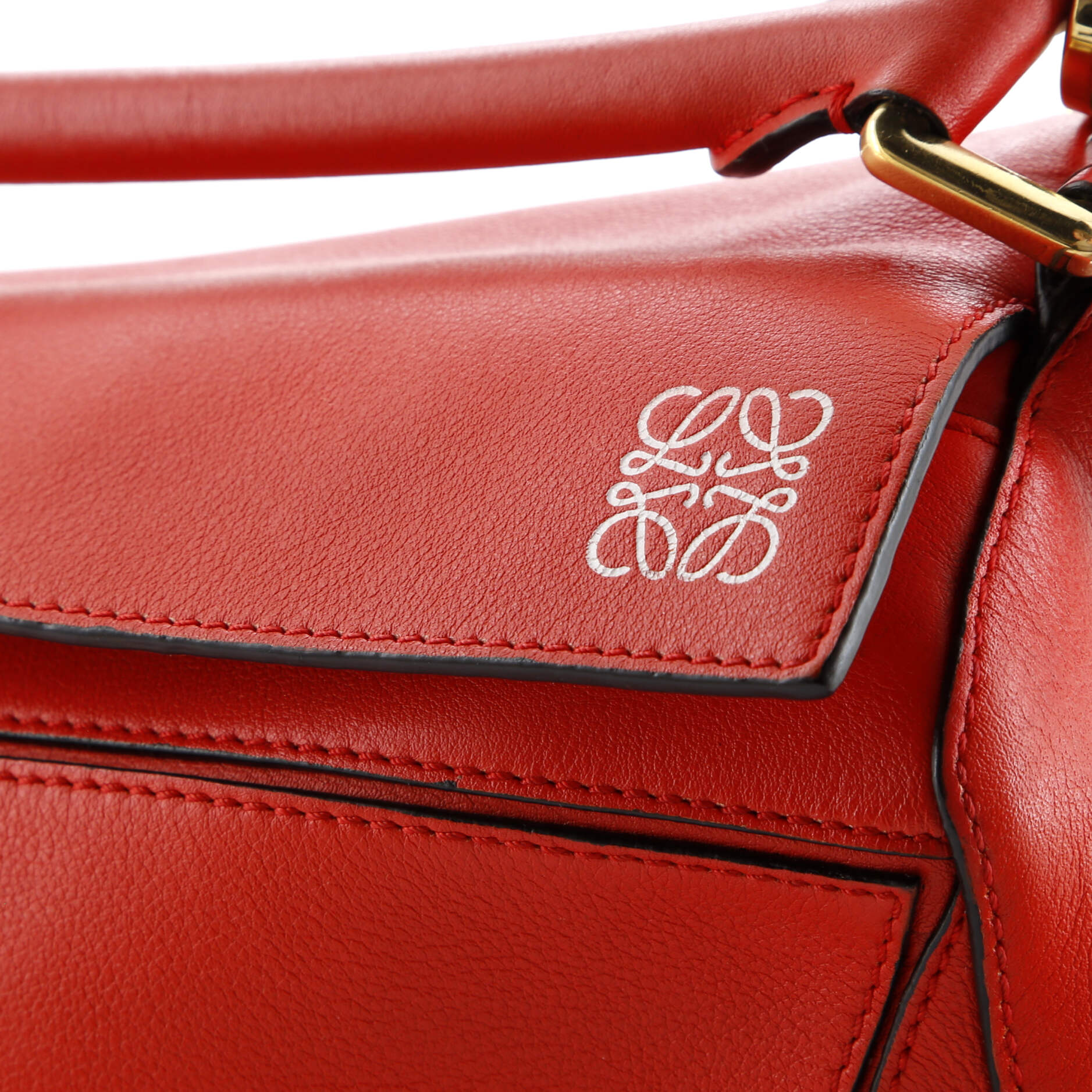 Pre-Loved Loewe Puzzle Bag Leather Small - Image 12