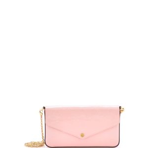 Pre-Loved Louis Vuitton Felicie Pochette Monogram Vernis