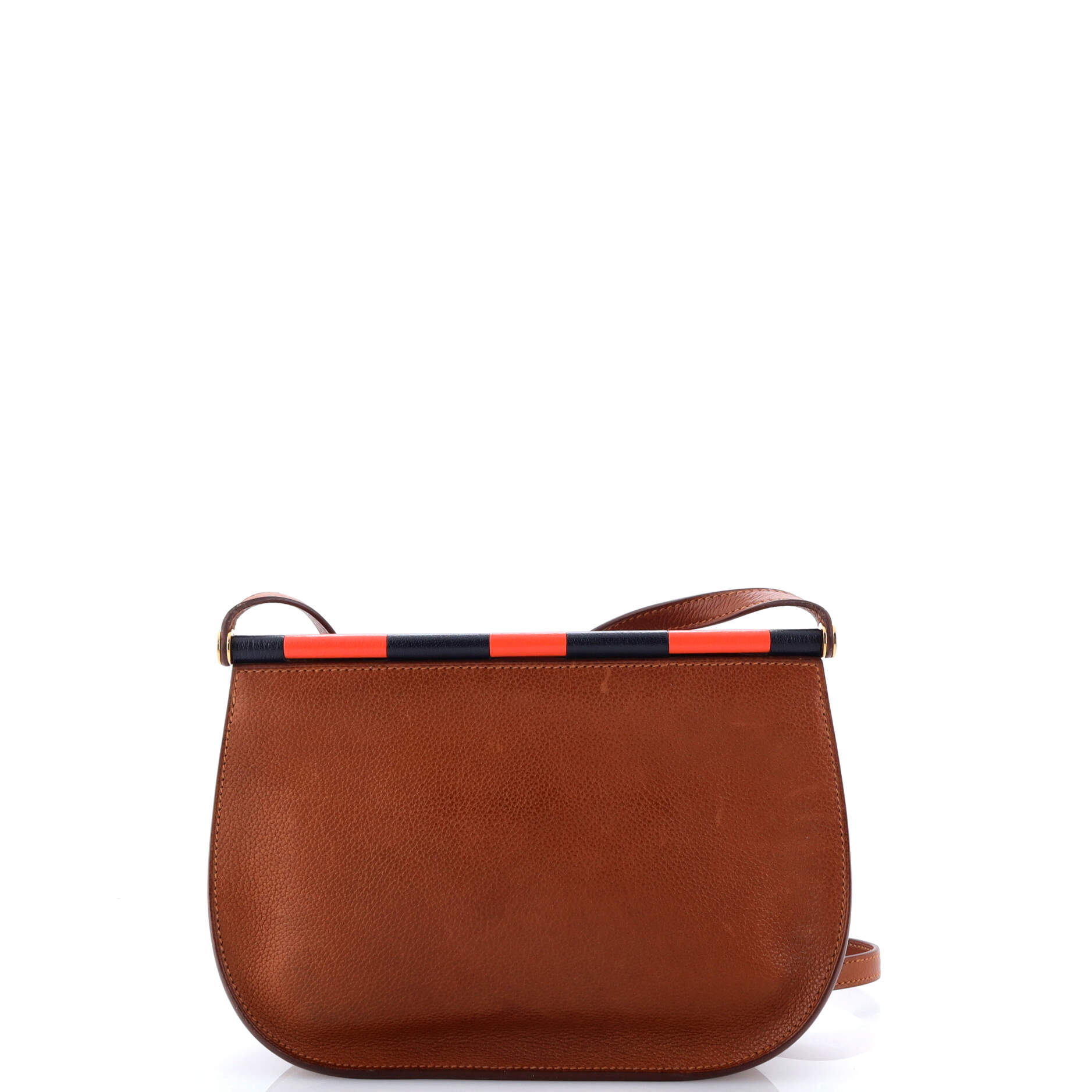 Pre-Loved Hermes Saut Bag Barenia Faubourg 25 - Image 3