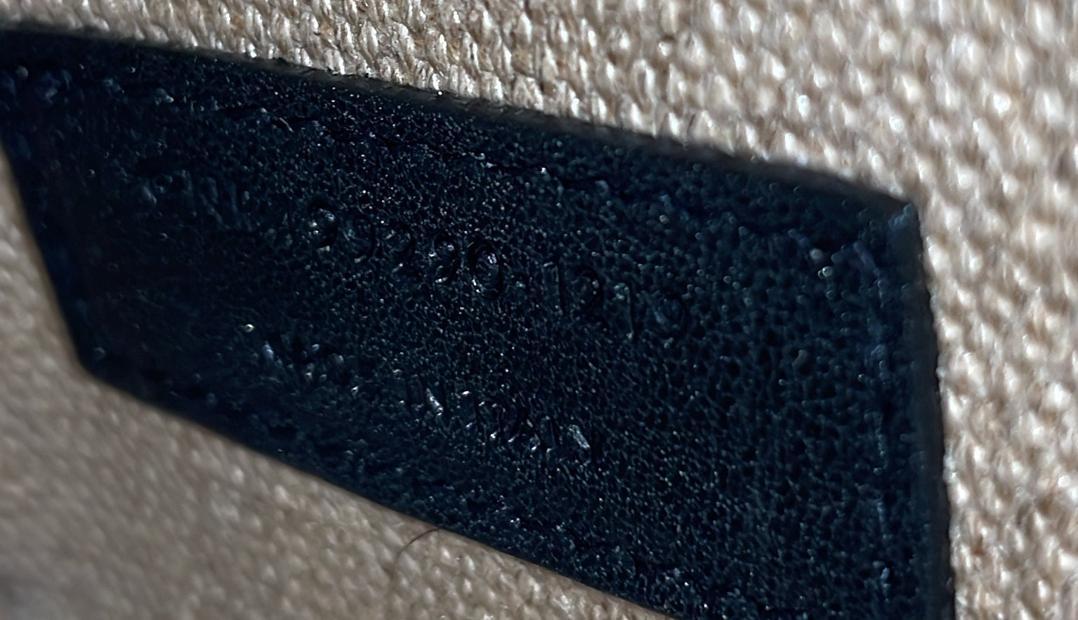 Pre-Loved Saint Laurent Rive Gauche Shopper Tote Canvas Large - Image 8