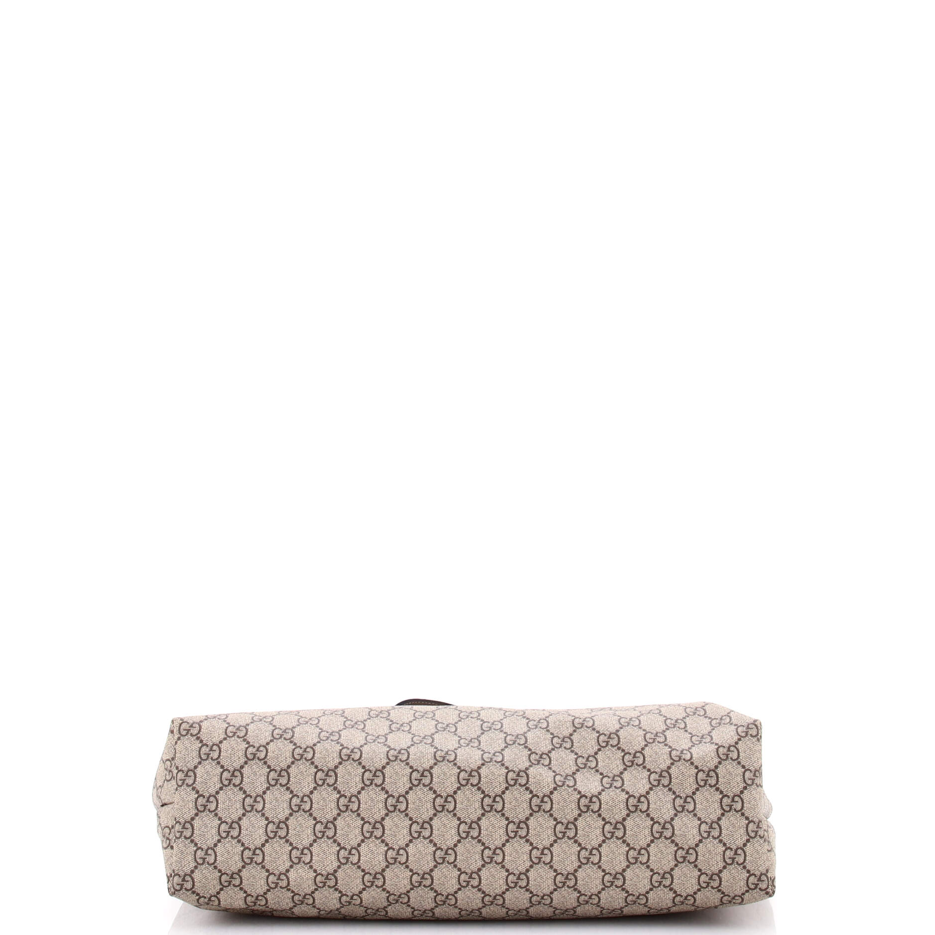 Pre-Loved Gucci Plus Tote GG Coated Canvas with Leather Large - Image 4