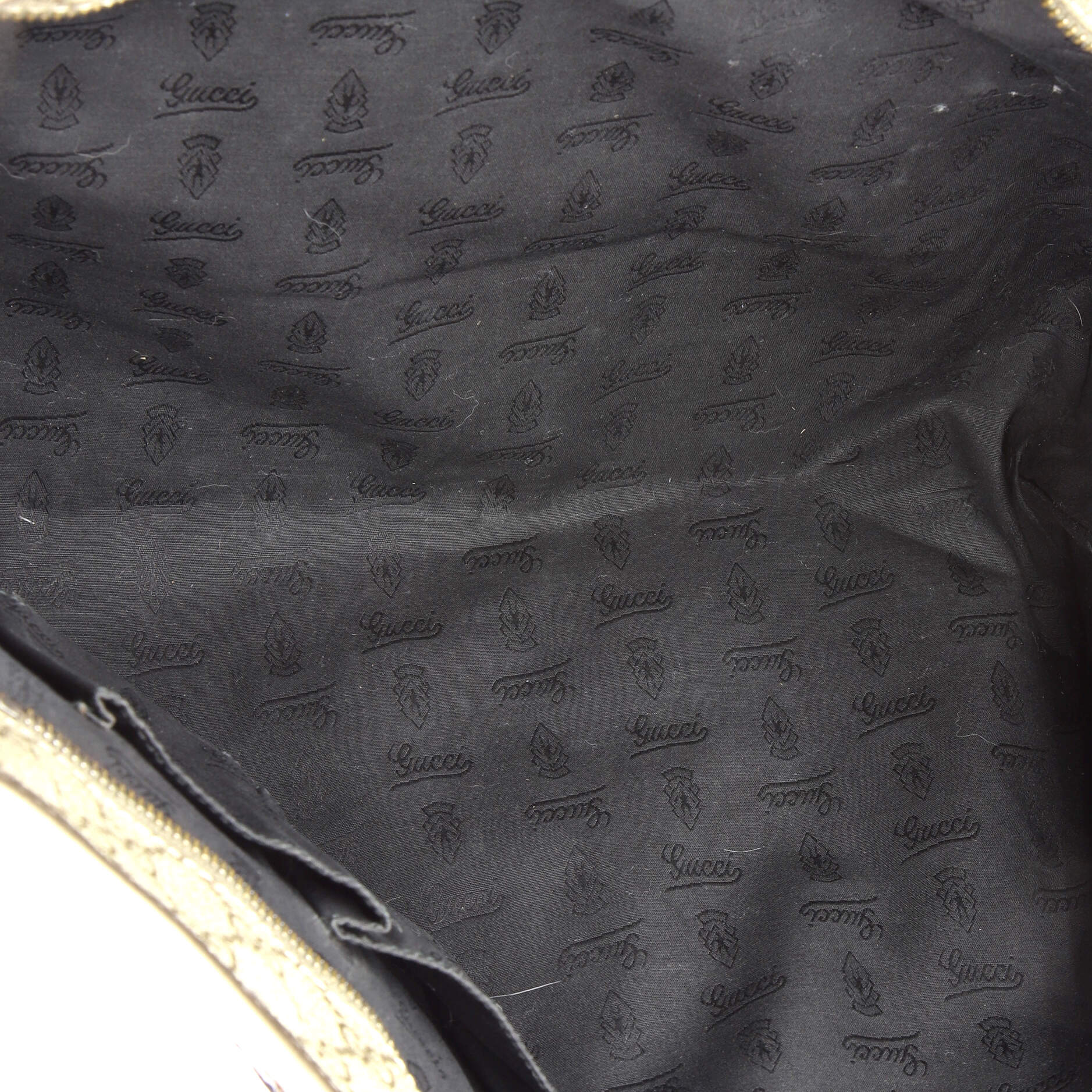 Pre-Loved Gucci Plus Tote GG Coated Canvas with Leather Large - Image 5