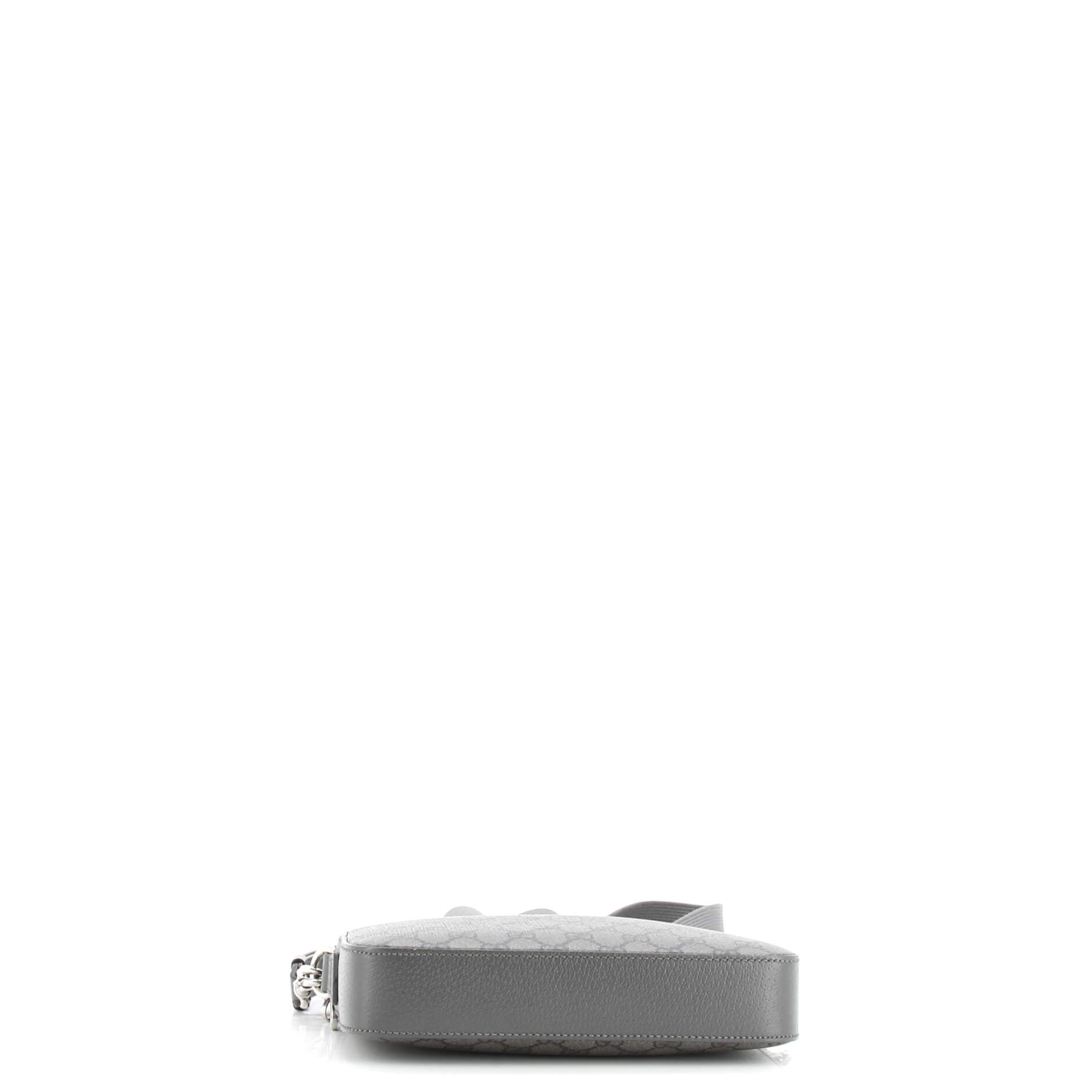 Pre-Loved Gucci Ophidia Zip Wristlet Shoulder Bag GG Coated Canvas Small - Image 4