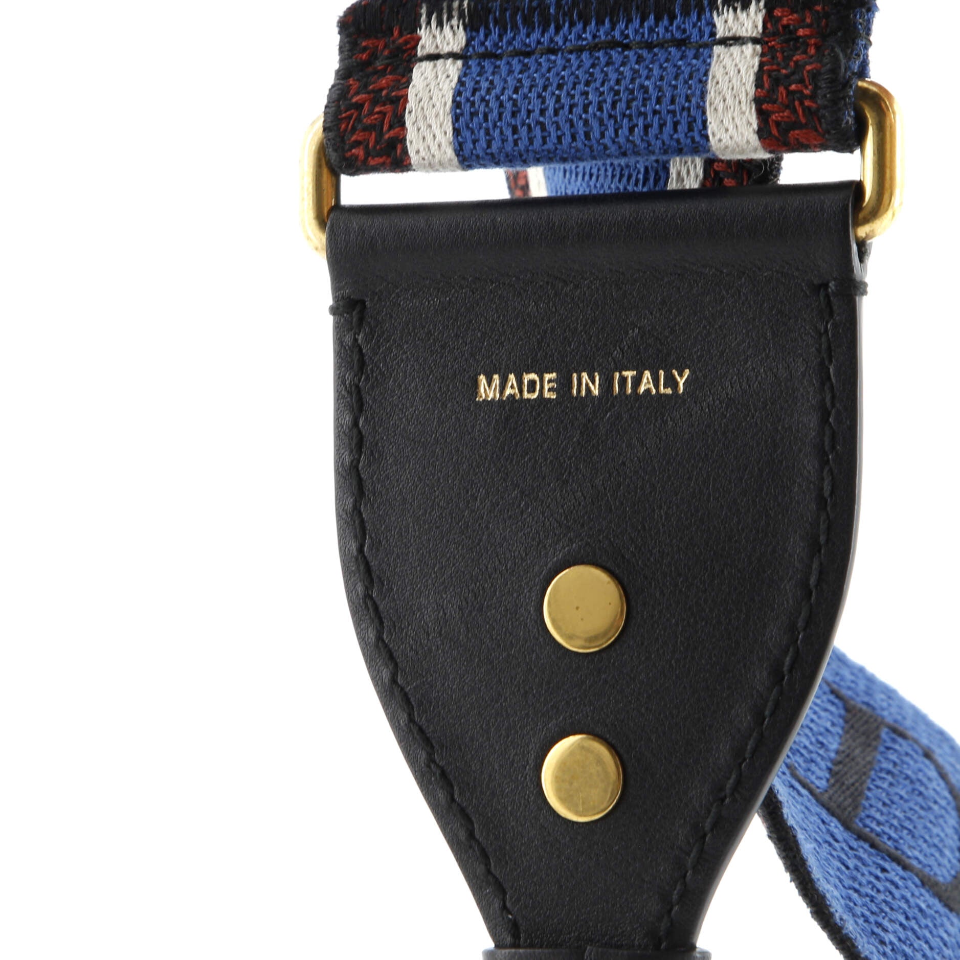 Pre-Loved Christian Dior Logo Shoulder Strap Embroidered Canvas - Image 4