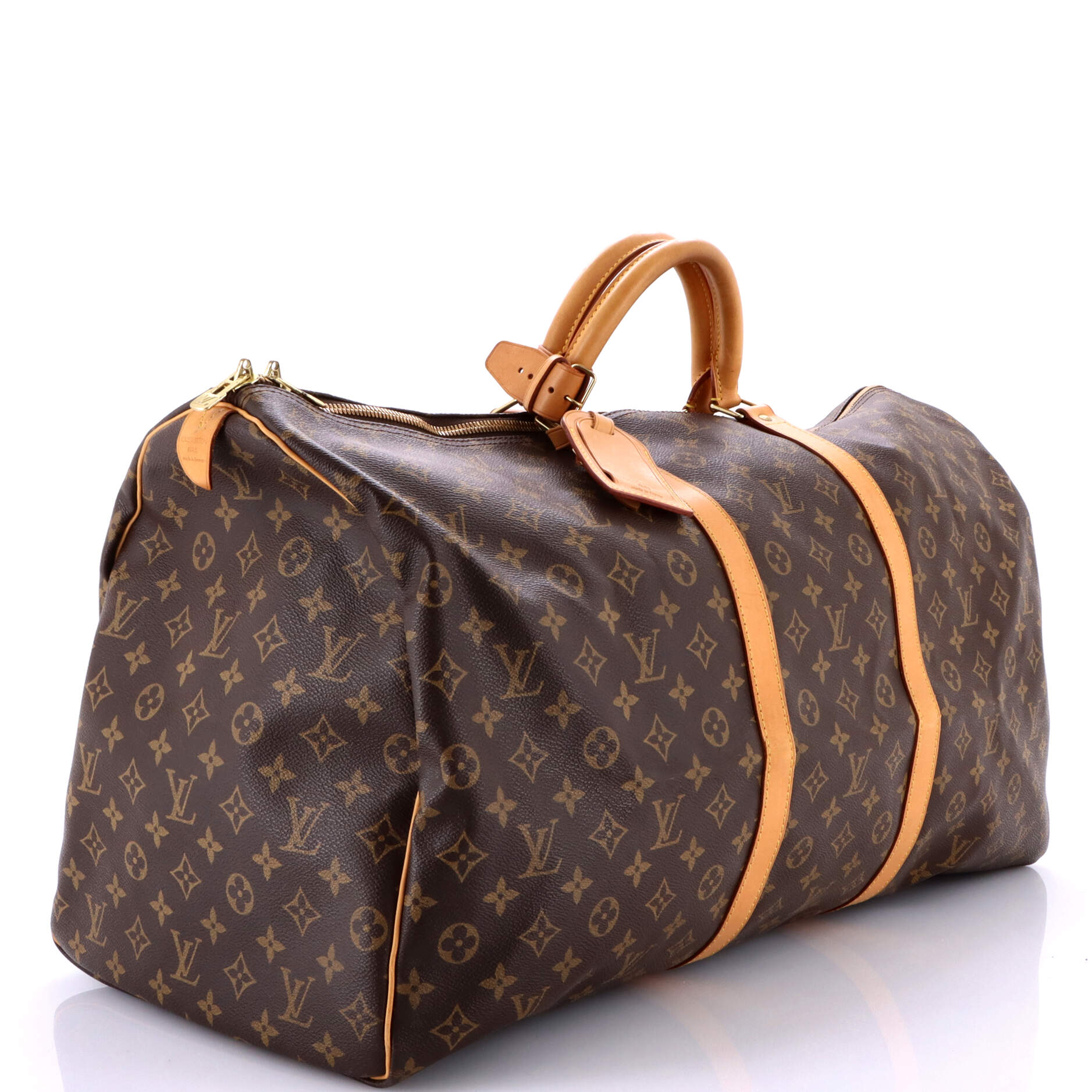 Pre-Loved Louis Vuitton Keepall Bag Monogram Canvas 60 - Image 2