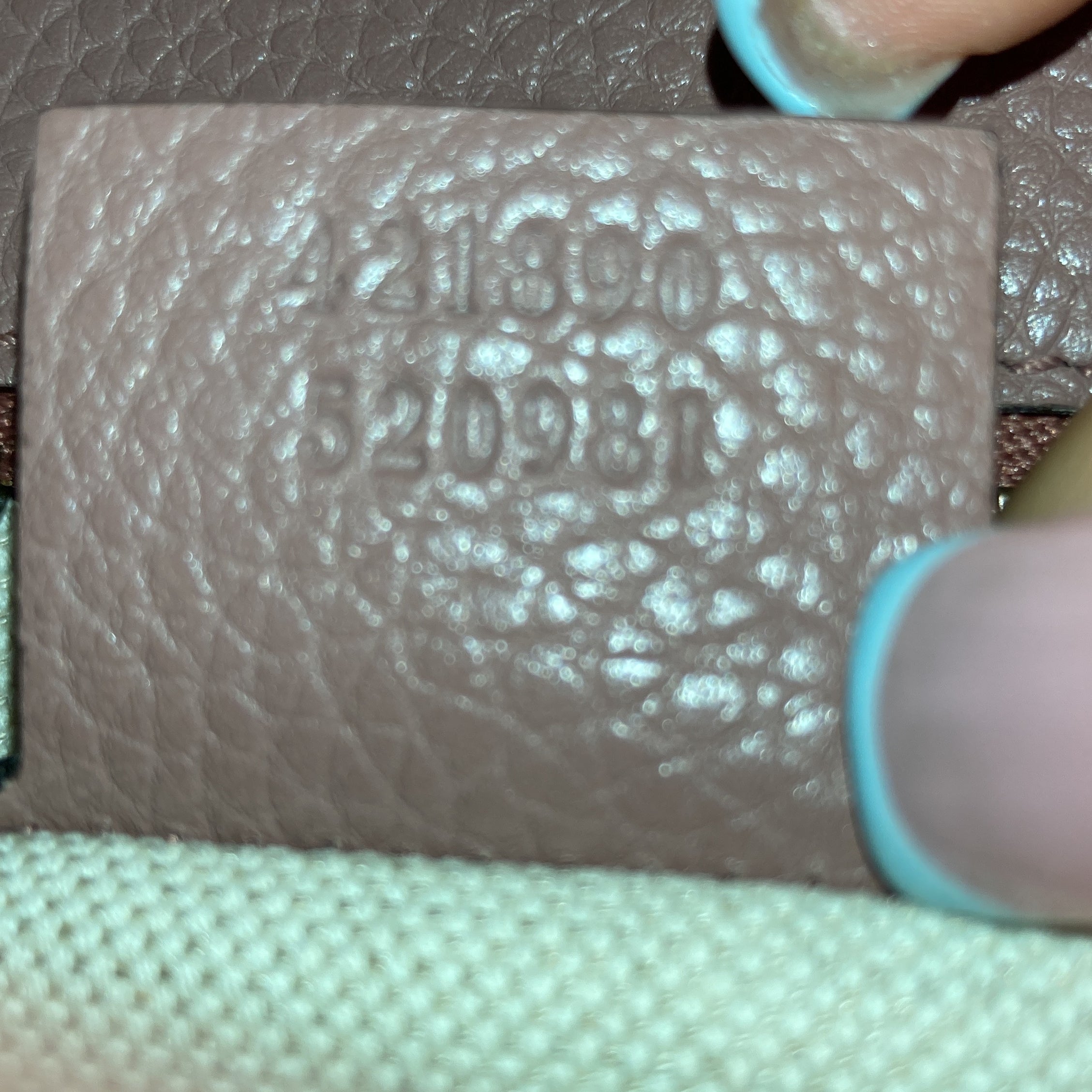 Pre-Loved Gucci GG Marmont Top Handle Bag Leather Small - Image 7