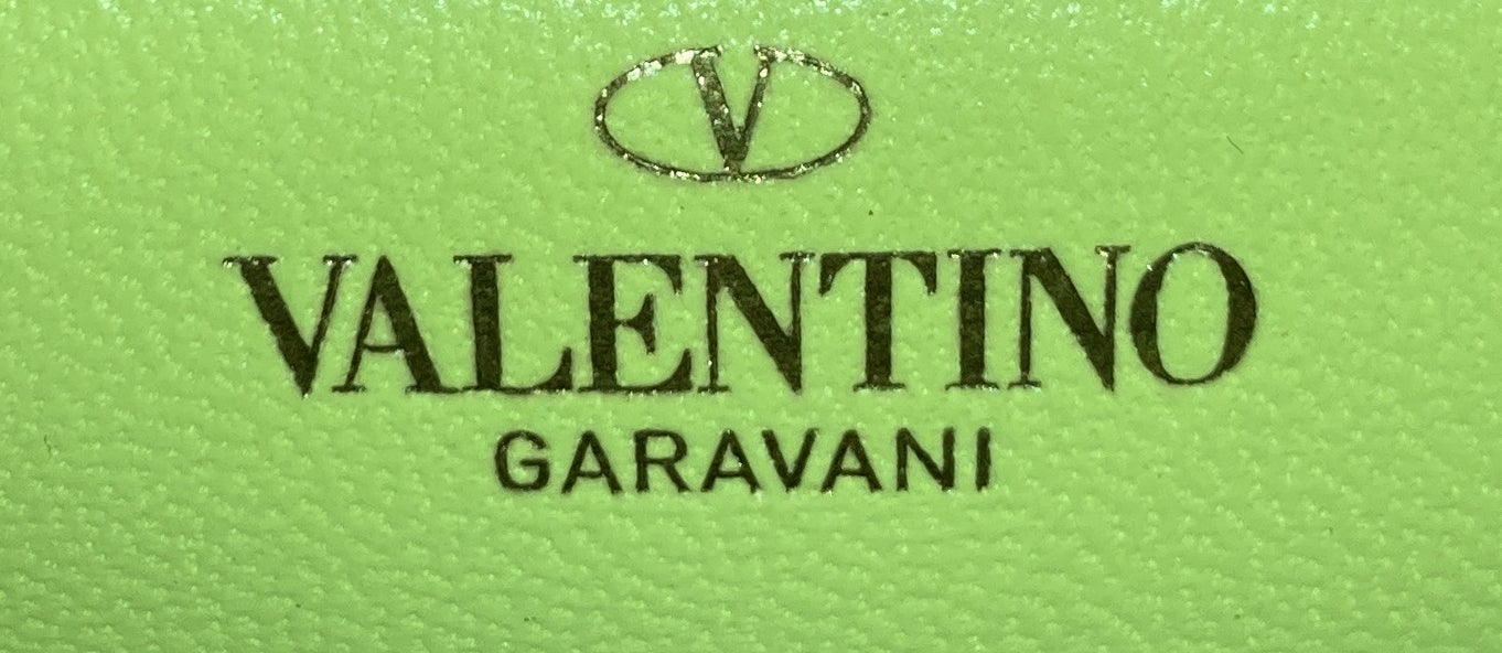 Pre-Loved Valentino One Stud Chain Flap Bag Leather Small - Image 6