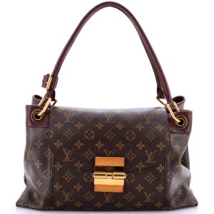 Pre-Loved Louis Vuitton Olympe Handbag Monogram Canvas