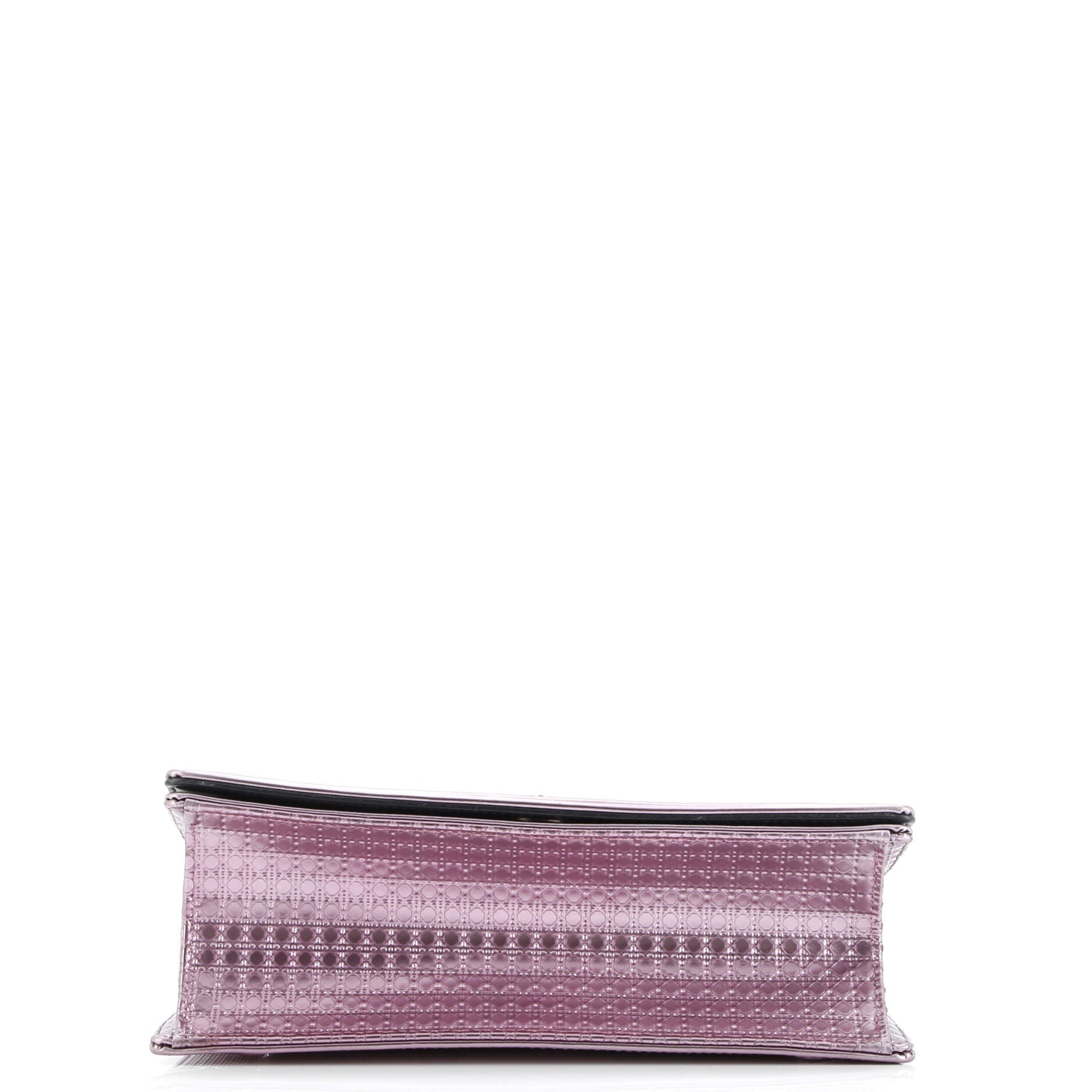 Pre-Loved Christian Dior Diorama Flap Bag Cannage Embossed Calfskin Medium - Image 4