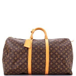 Pre-Loved Louis Vuitton Keepall Bag Monogram Canvas 55