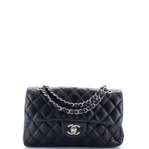 Pre-Loved Chanel Classic Double Flap Bag Quilted Lambskin Small