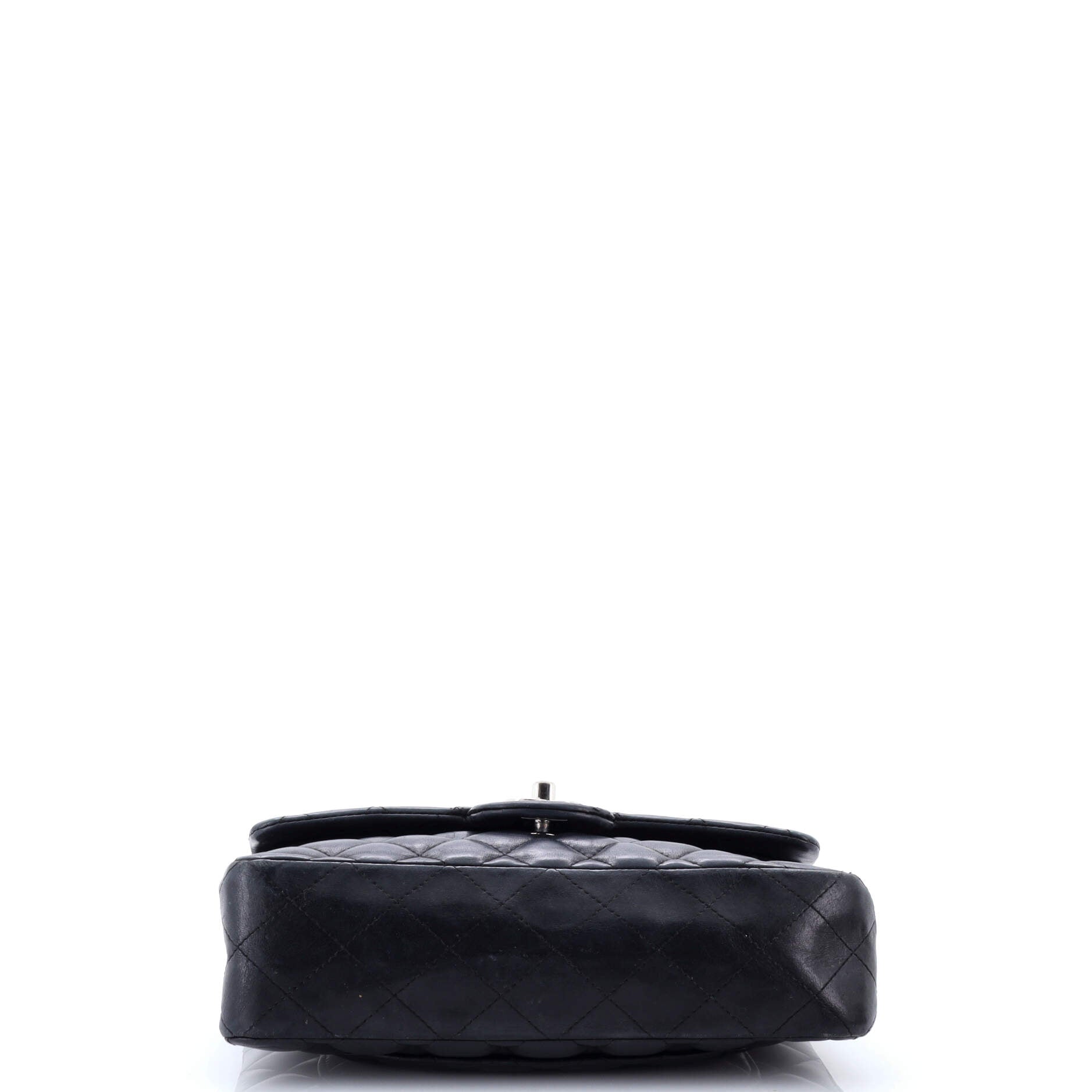 Pre-Loved Chanel Classic Double Flap Bag Quilted Lambskin Small - Image 4